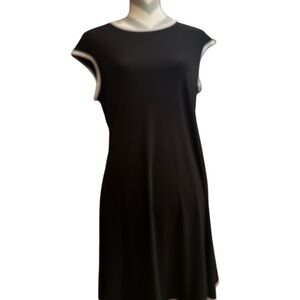 Annalee + Hope Black Sleeveless Shift Dress Aline – Size L NWT